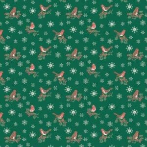 Festive Collection - Jolly Robin Green