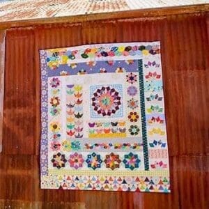 Seedlings Quilt EPP Paper Piecing Kit