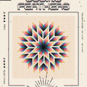 Cosmic Feathers Quilt Pattern