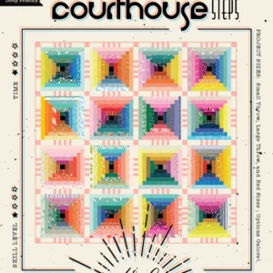 Scrappy Courthouse Steps Quilt Pattern