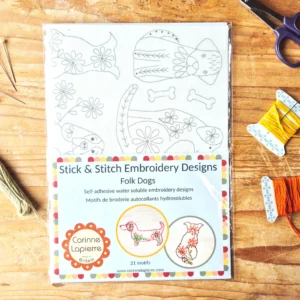 Stick & Stitch Folk Dogs