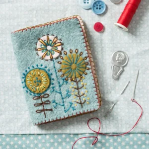 Needle Case Embroidery Felt Kit