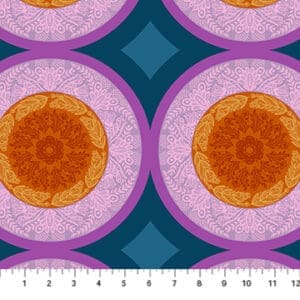 Perennial Borders Doily Amber
