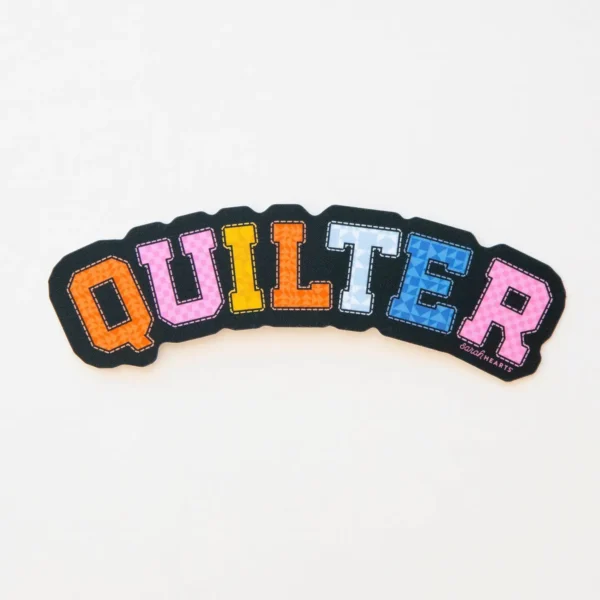 quilter sticker