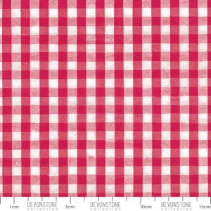 Devonstone Gingham DV2901 Dk Pink