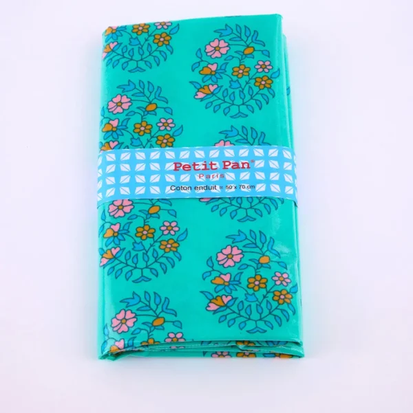 shalin water green oilcloth