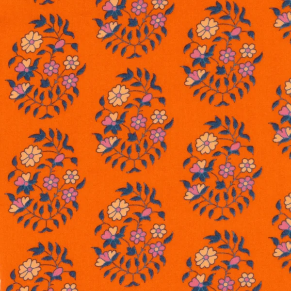 shalin orange oilcloth