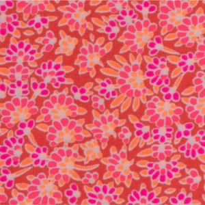 Petit Pan Oilcloth Pink Calendula