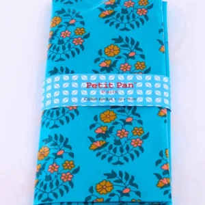 Petit Pan Oilcloth Shalin Turquoise Coupon
