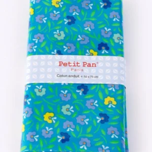 Petit Pan Oilcloth Bright Blue Petunia Coupon